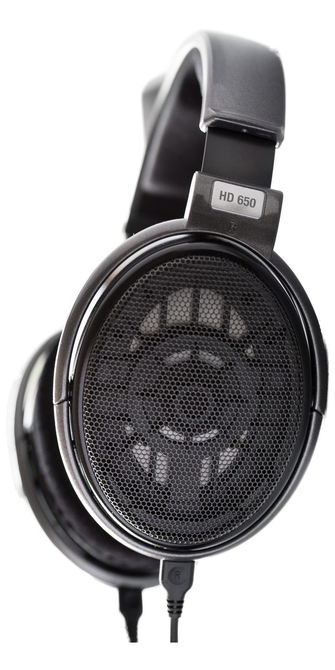 Sennheiser HD650 open-back headphones